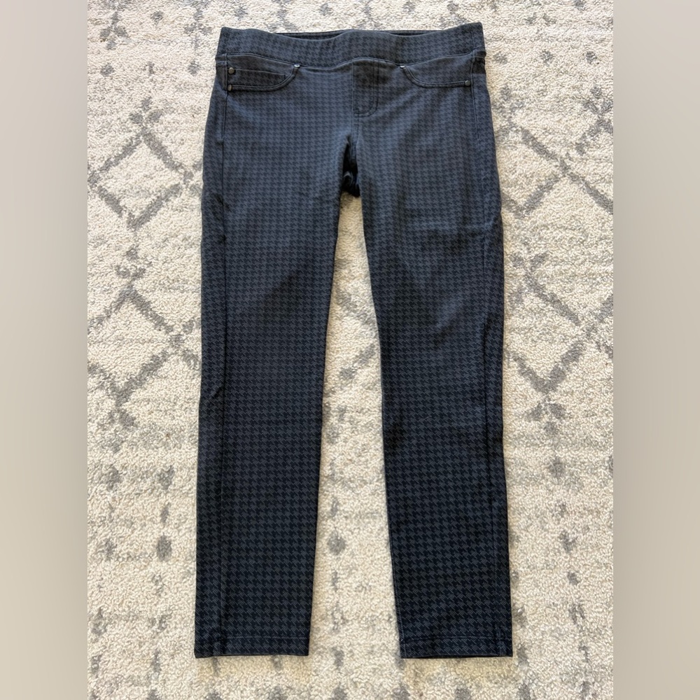Liverpool Madonna Jeans Size 6 28 Grey & Black Houndstooth Chino Pants Petite